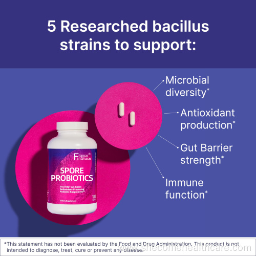 Probiotics Spore Based Gut Health Probiotic Supplements